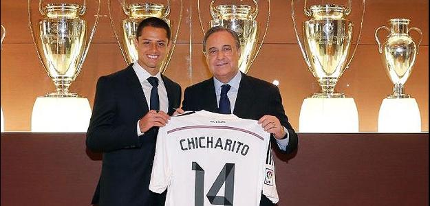 Chicharito atuará pelo Real Madrid